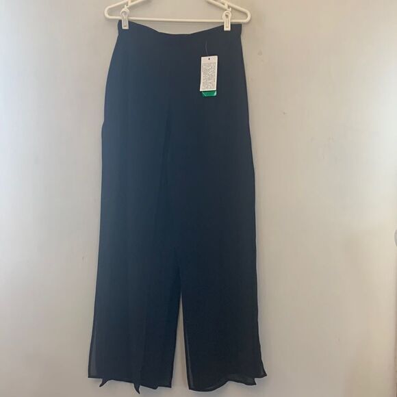 J R Nites by Caliendo black formal pants Size 10 NWT - Picture 1 of 8